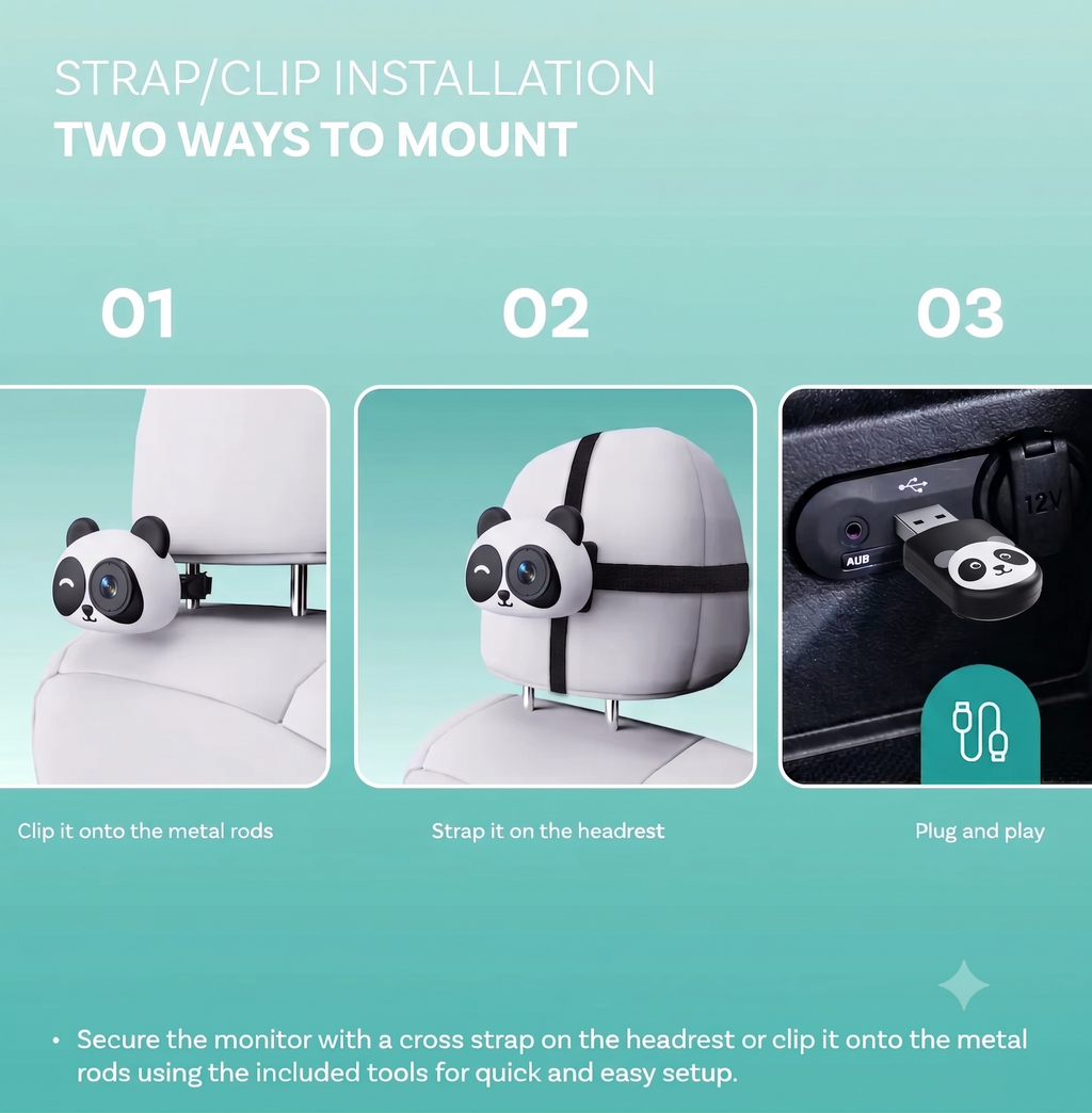 BabyDrive™ — Baby Car Camera for CarPlay